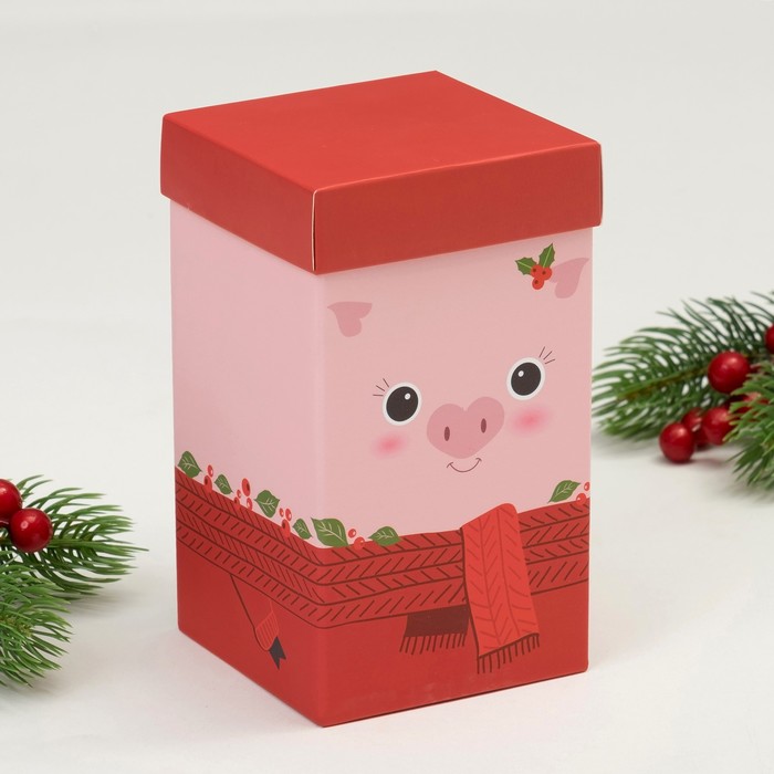 Полотенце махровое "Хрюша" 30х70 см 100% хлопок, 370гр/м2