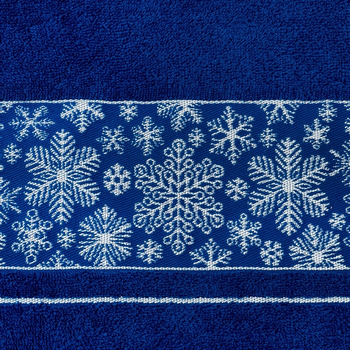 Полотенце махровое "Счастливого Нового года" 30х70 см 100% хлопок, 370гр/м2