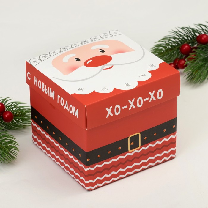 Набор махровых полотенец "С Новым годом" 30х70 см - 2 шт, 100% хлопок, 370 гр/м2