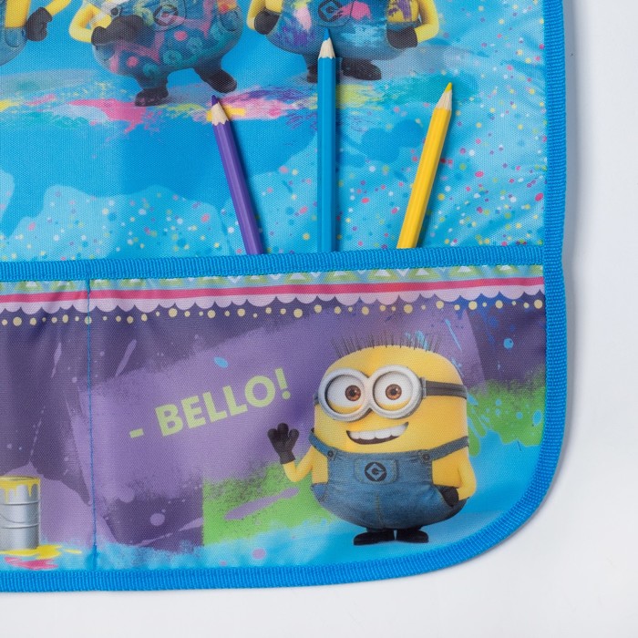 Фартук для труда + нарукавники "Раскрась весь мир" фартук 49 х 39 см и нарукавники, Гадкий Я