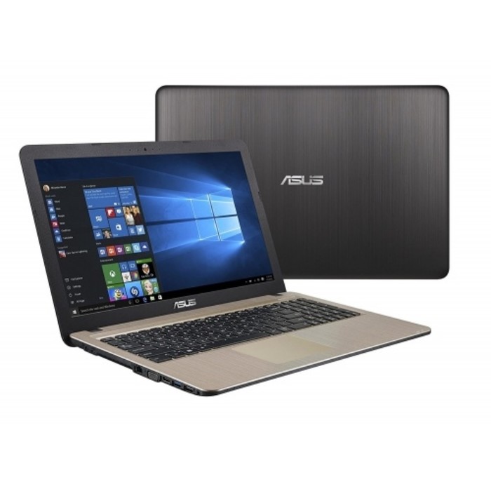 Ноутбук Asus VivoBook X540NA-GQ008T 15.6"/1366x768/Pentium N4200/4Gb/500Gb/HD505/W10 черный 391443