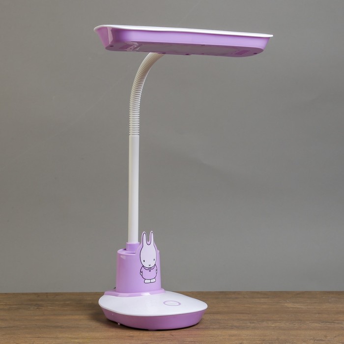 Лампа настольная "Зая Сиреневый" LEDх20 5W 23,5х16х52 см