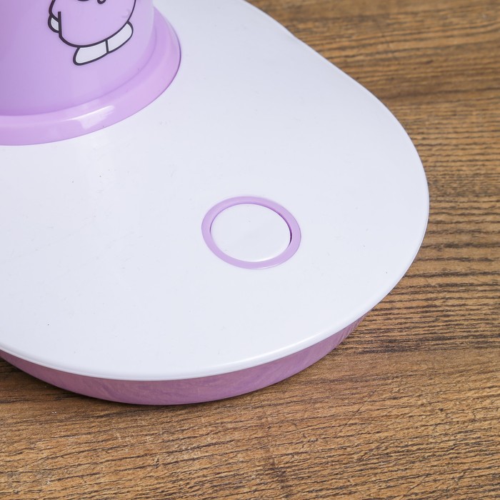 Лампа настольная "Зая Сиреневый" LEDх20 5W 23,5х16х52 см