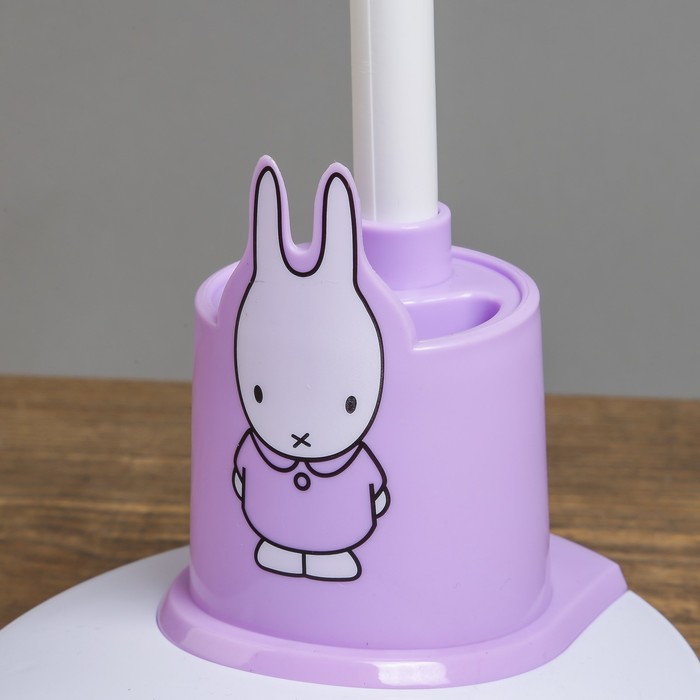 Лампа настольная "Зая Сиреневый" LEDх20 5W 23,5х16х52 см