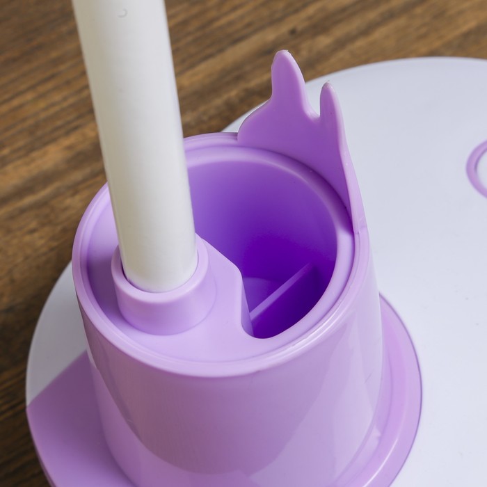 Лампа настольная "Зая Сиреневый" LEDх20 5W 23,5х16х52 см