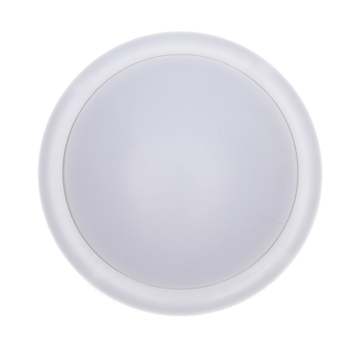 Ночник-пушлайт пластик "Круглый" от 3ААА 4,5х9,5х9,5 см