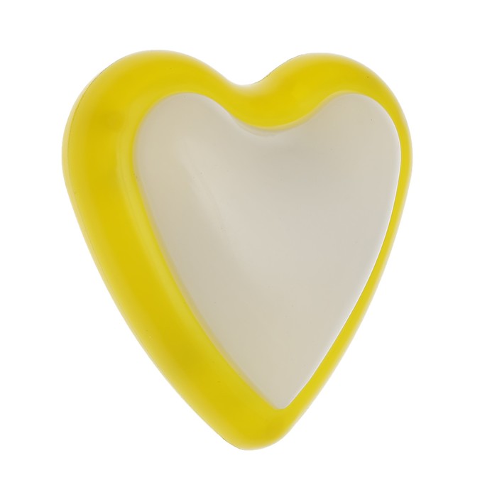 Ночник-пушлайт пластик "Сердце" от 3ААА МИКС 3,7х9,5х9,7 см