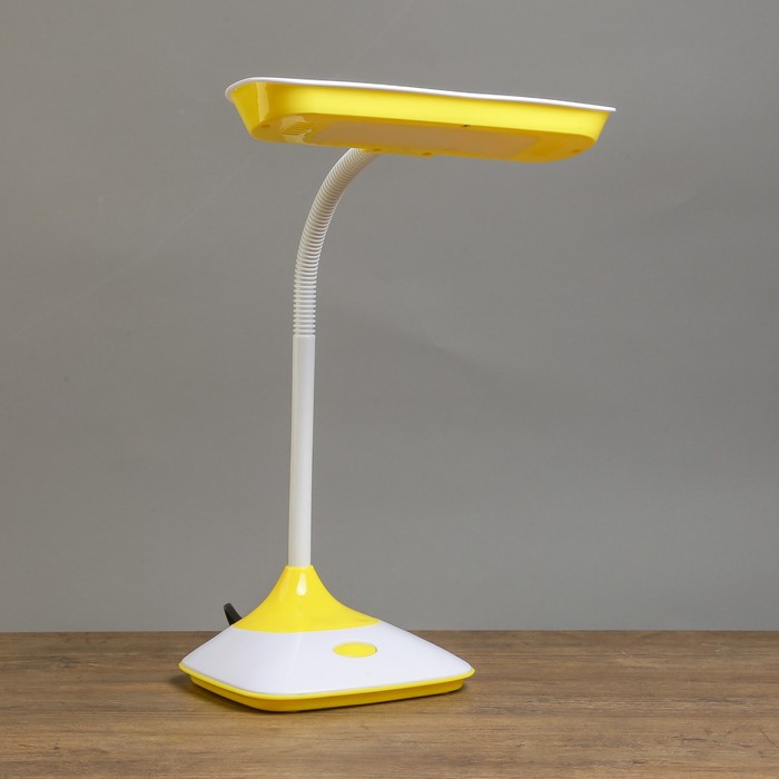 Светильник настольный "Ученический жёлто-белый" 20LED 23х14,5х48,5 см