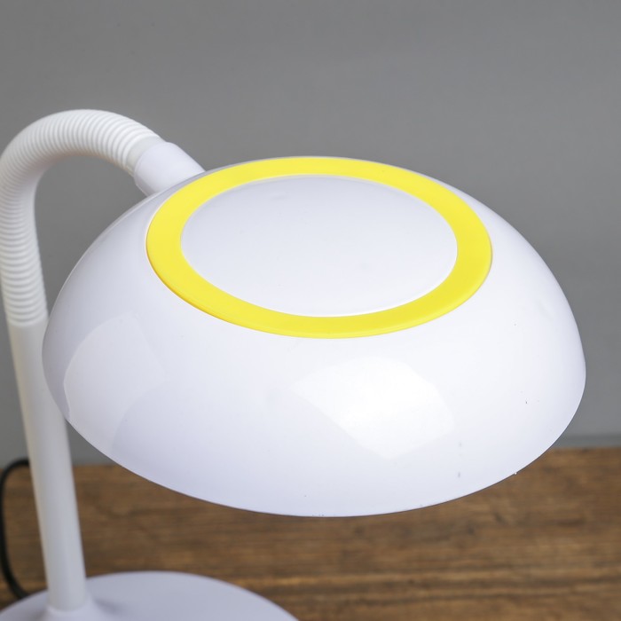 Светильник настольный "Долька желто-белая" 30LED 16,5х16,5х53 см