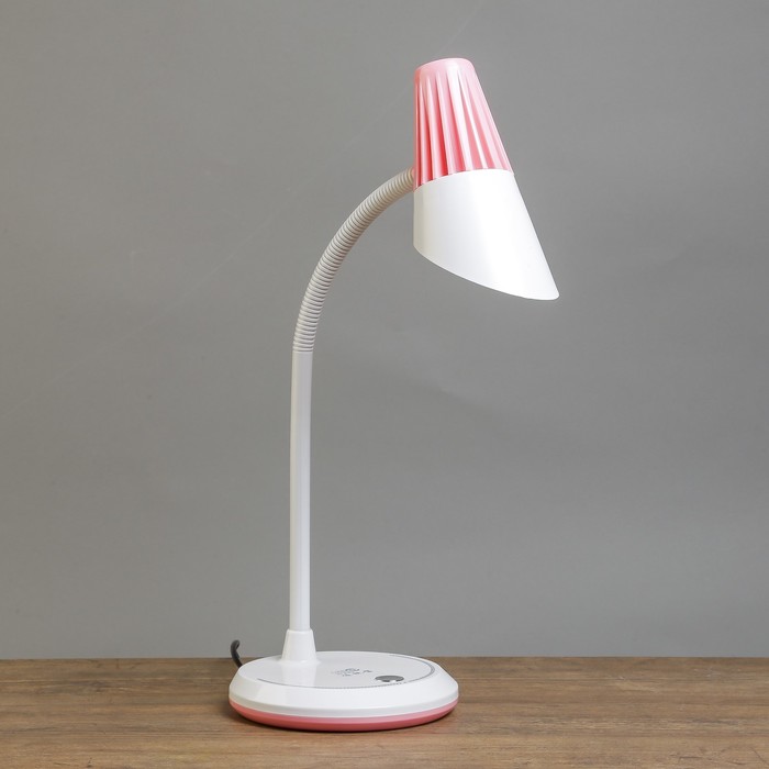 Светильник настольный &quot;Фонарь розово-белый&quot; 30LED 17х16х50 см