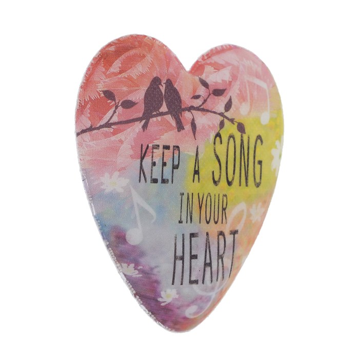 Ночник пластик "Цветочное сердце" от 3хLR44 МИКС 7,5х2,8х8,5 см