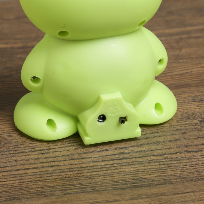 Лампа настольная "Лягушонок" 8LED АКБ, USB 8,8х6,5х29 см