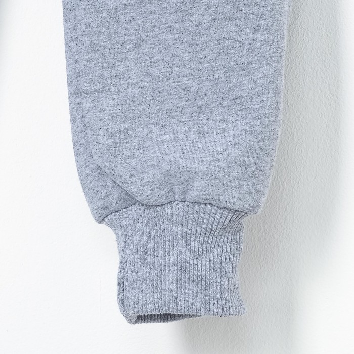 Спортивный костюм для мальчика Sport, комбиниров.плащевкой, серый, рост 140-146 (38)