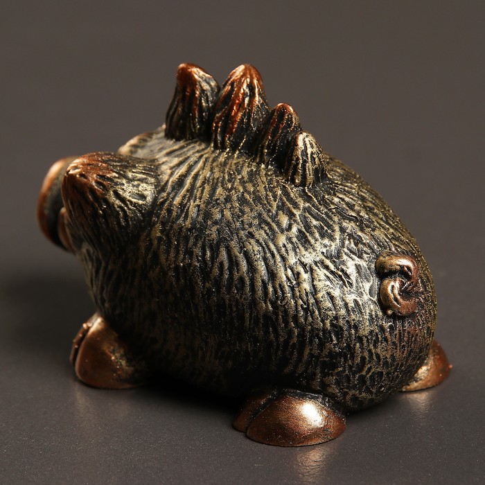 Фигура "Кабан мини" бронза 8х6х6см