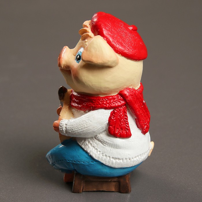 Фигура "Поросенок Ридиан" 5х7х11см