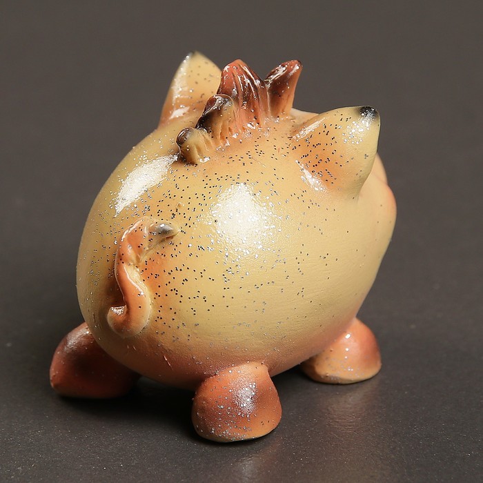 Фигура "Кабанчик Хантер" розовый 5х3х4см