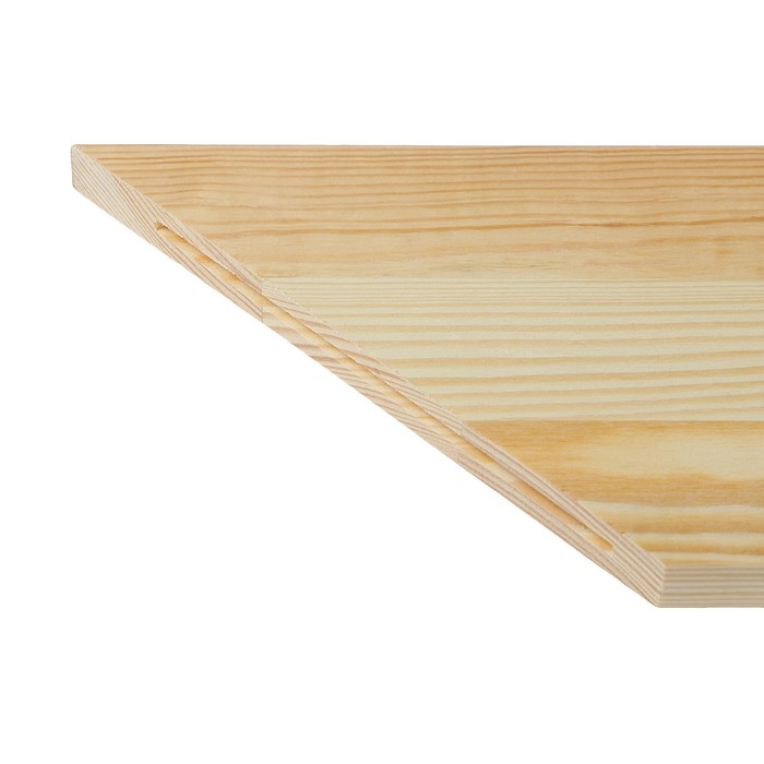 Полка настенная "Эко", угловая, деревянная, 500 х 500 х 150 мм