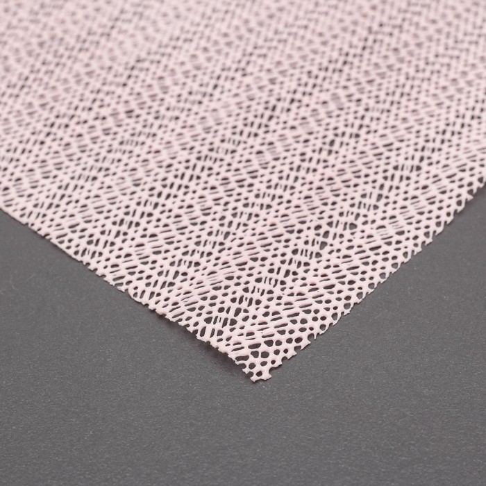 Коврик противоскользящий "Комфорт" 30х150 см, цвет розовый