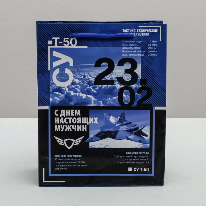 Пакет ламинированный вертикальный «Первым делом самолеты», 18 × 23 × 8 см