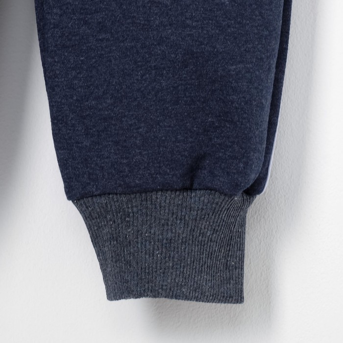 Спортивный костюм для мальчика, синий, рост 116-122 (30)