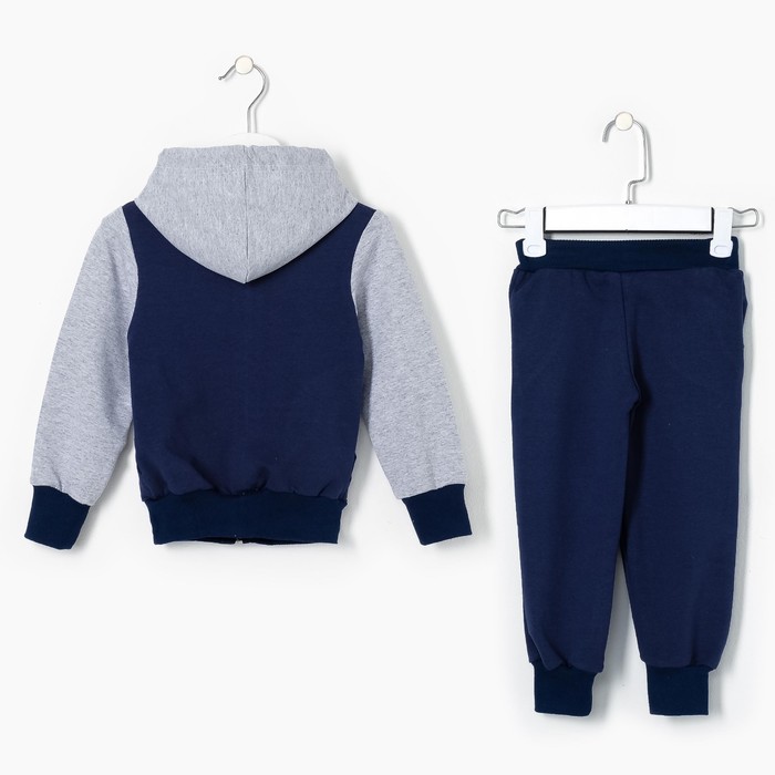 Спортивный костюм для мальчика Range Rover, св-синий, рост 116 (34)