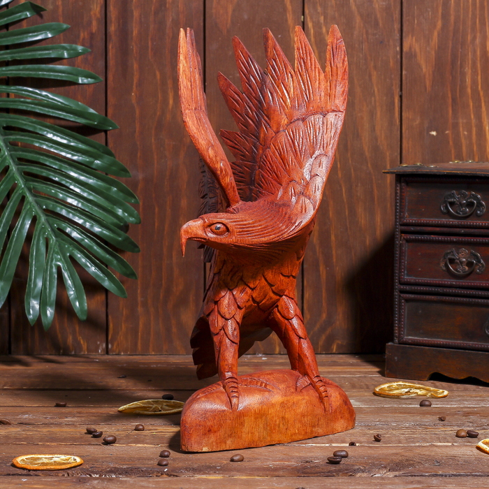 Сувенир дерево "Хищная птица" 30х13х15 см