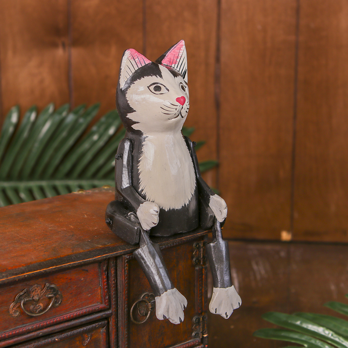 Сувенир "Кошка трансформер" 25 см