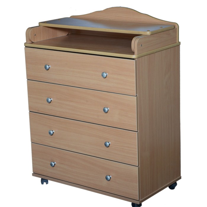 Комод пеленальный №2 ЛДСП 800/4, бук