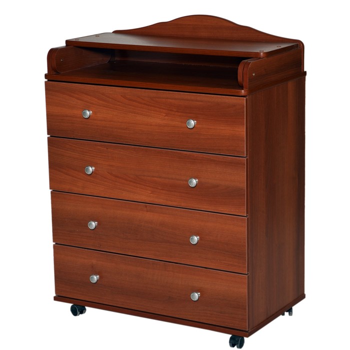 Комод пеленальный №2 ЛДСП 800/4, орех