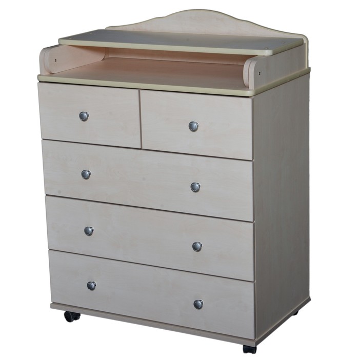 Комод пеленальный №3 ЛДСП 800/5, клен