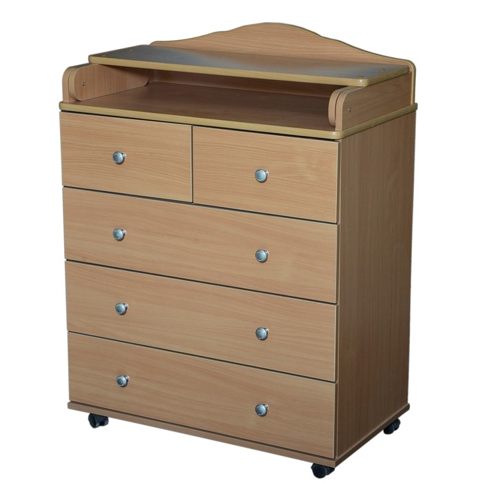 Комод пеленальный №3 ЛДСП 800/5, бук