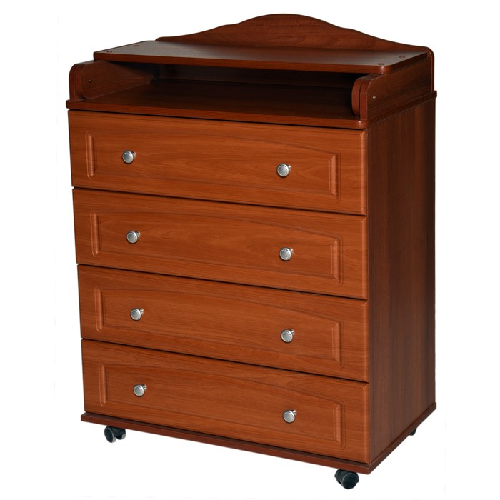 Комод пеленальный №5 МДФ 800/4, орех