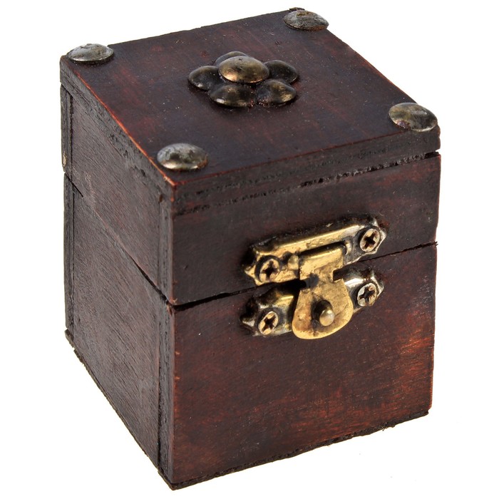 Шкатулка сундучок квадрат "Герцог"