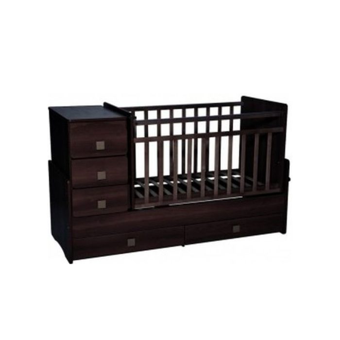 Кровать-трансформер "Ульяна №2", маятник поперечный, венге