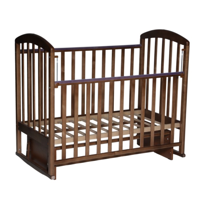 Кровать детская "Любаша 2" маятник поперечный, орех