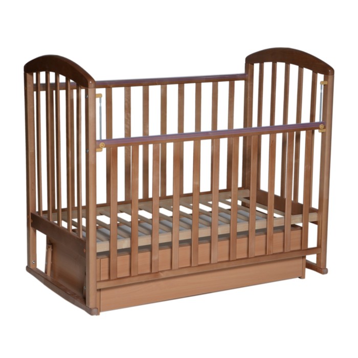 Кровать детская "Любаша 3" маятник поперечный, бук