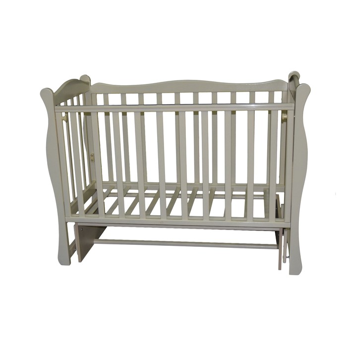 Кровать детская "Северянка №2/3", маятник поперечный, слоновая кость