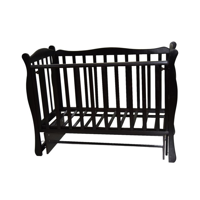 Кровать детская "Северянка №2/3", маятник поперечный, шоколад