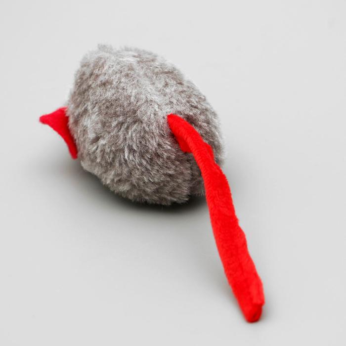 Мышь пищащая "Реальная добыча", 9 см,