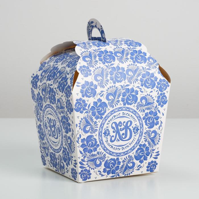 Коробка складная «Светлый праздник», 17 × 17 × 26 см