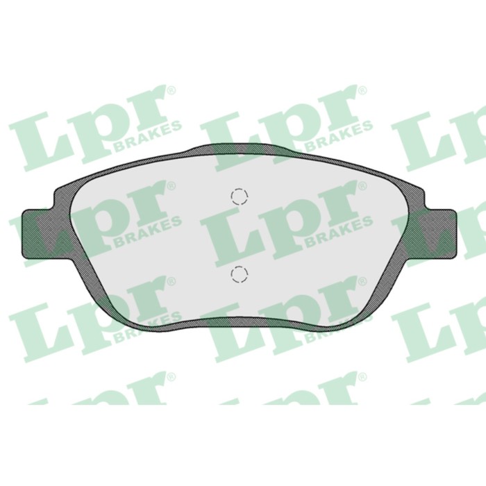 Колодки тормозные дисковые, комплект LPR 05P1590