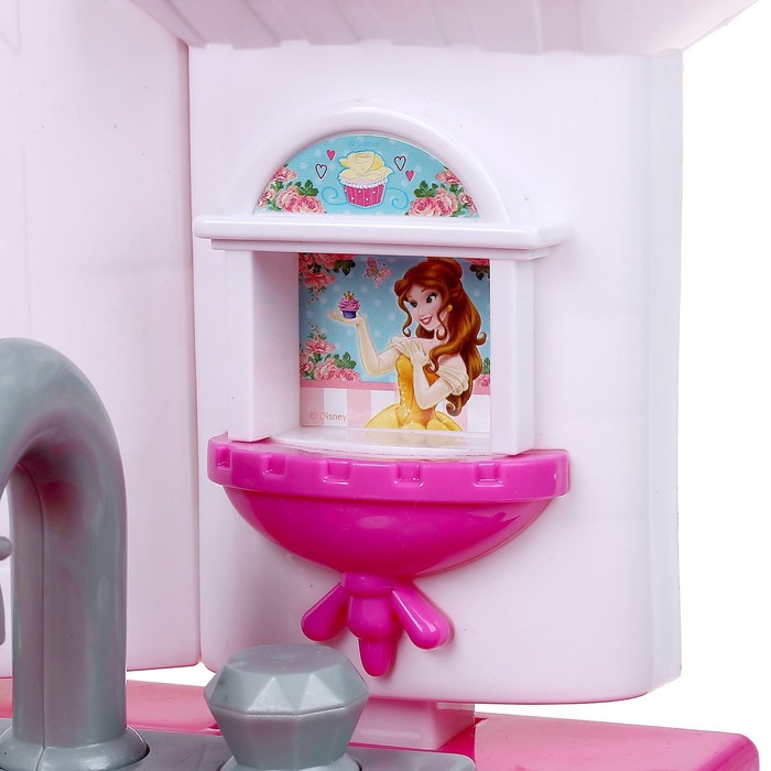 Кухня детская "Сказочный замок", Принцессы, свет, звук УЦЕНКА