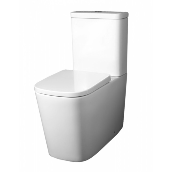 Чаша унитаза BelBagno ALBANO P-trap BB120CPR, безободковый