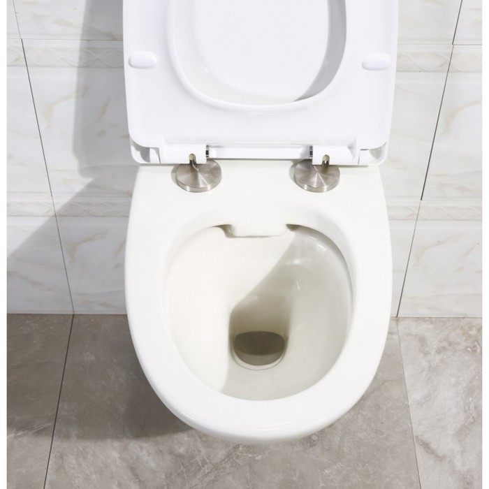 Чаша унитаза BelBagno ALPHA BB300CHR, подвесной, безободковый