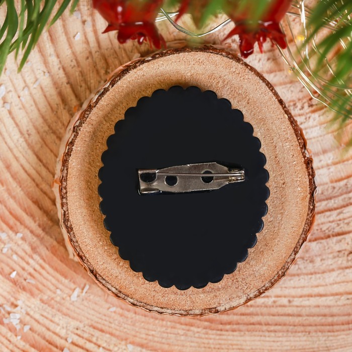 Значок акриловый в тубусе "Зайка"