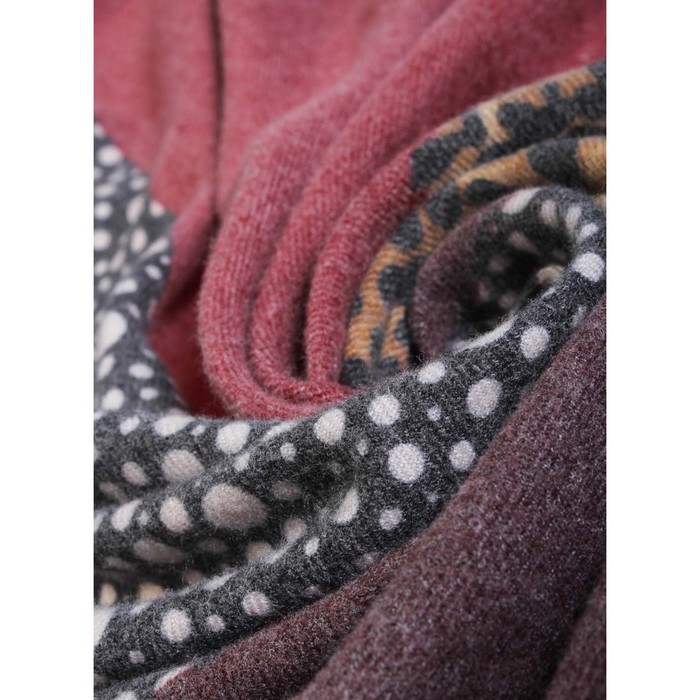 Палантин, размер 185×68 см, цвет серый