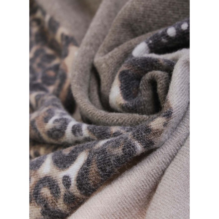 Палантин, размер 185×68 см, цвет бежевый