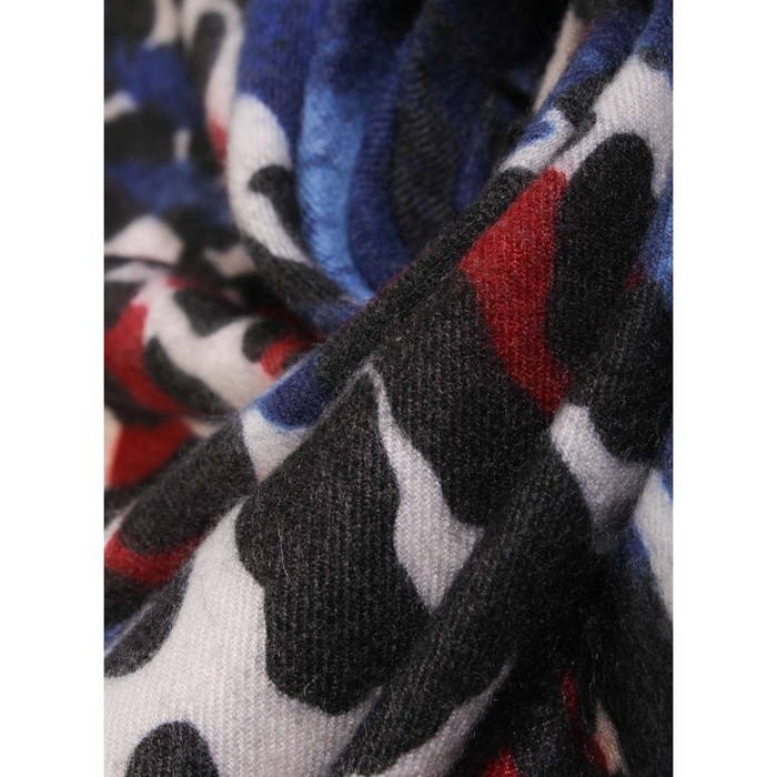 Палантин, размер 185×68 см, цвет синий