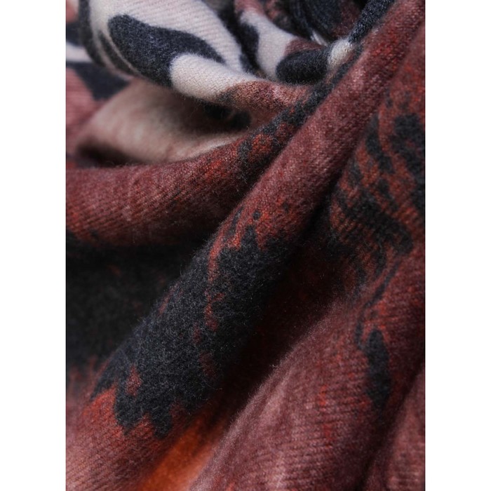 Палантин, размер 185×68 см, цвет чёрный