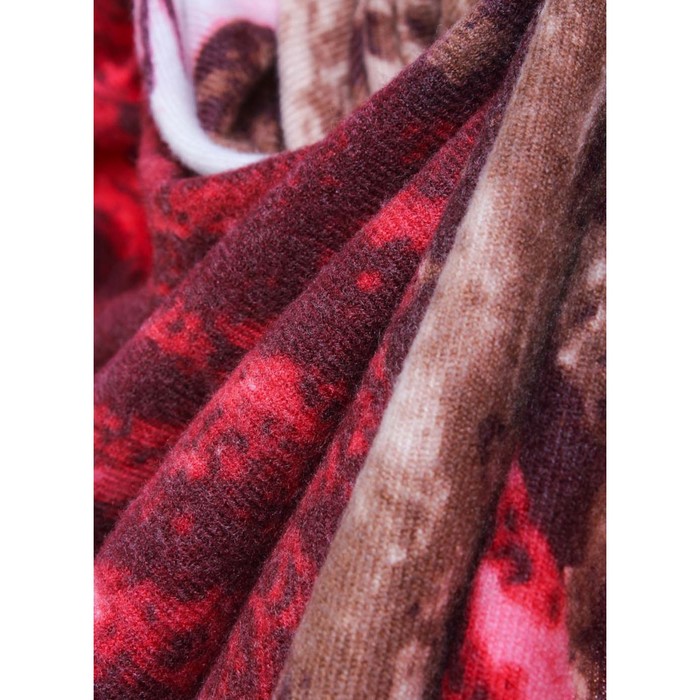 Палантин, размер 185×68 см, цвет бежевый